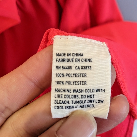 AMERICAN EAGLE Hot Neon Pink Mini Dress size XS - Picture 8 of 8